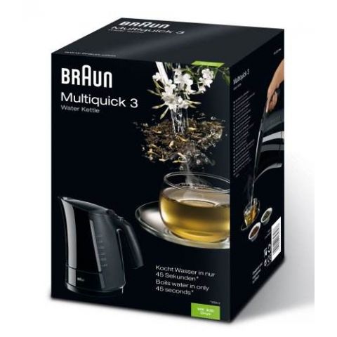 BRAUN Multiquick 3 Water Kettle WK300 Onyx