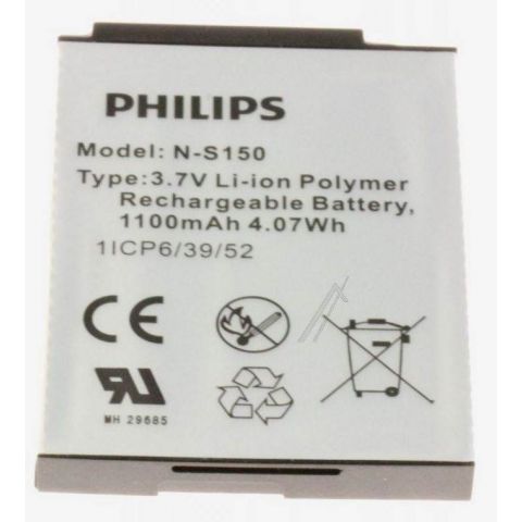 PHILIPS Oppladbar batteri / Rechargeable battery SCD603