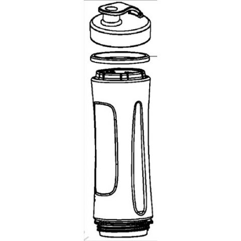 Obh Bottle/White (Blender Twister Go 7740)