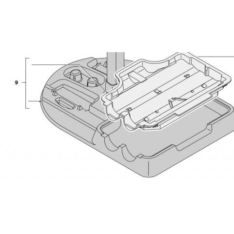 Philips XW9XXX STAND BLACK XW9383, XW9385